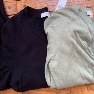 2 Pack Loft Cardigans - M - Green and Black